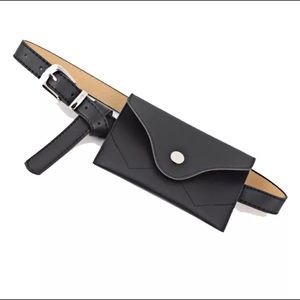 Wallet belted Fanny pack